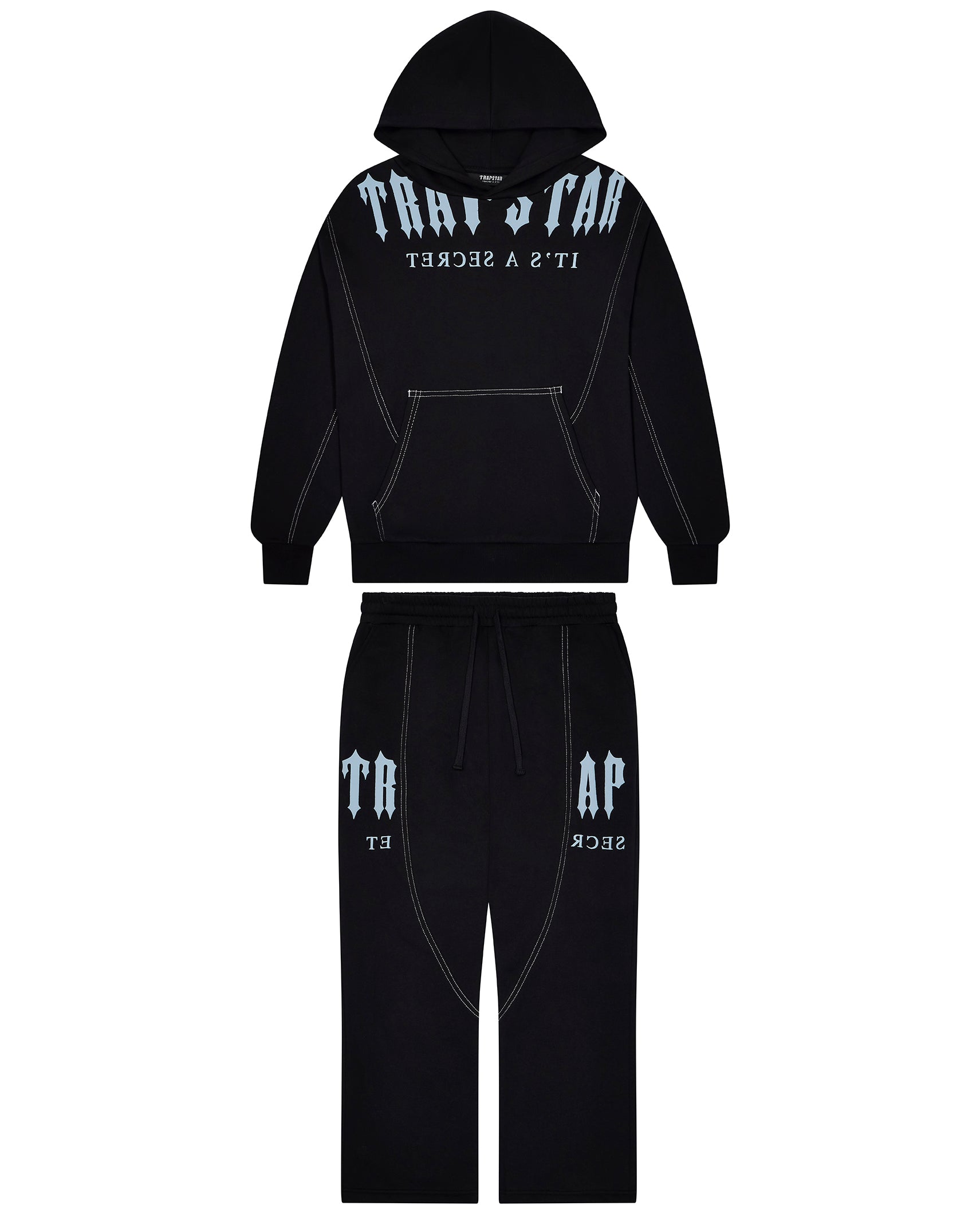 Deconstructed Decoded Tracksuit - Black/Blue