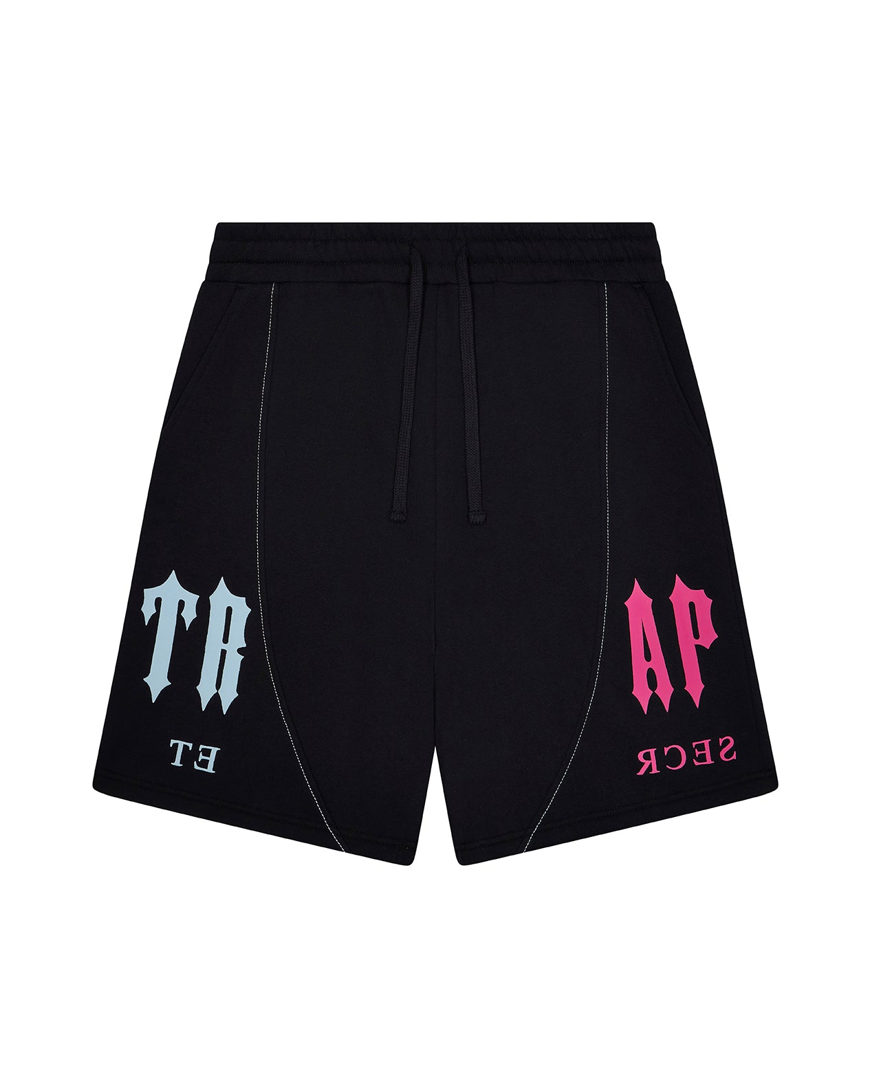 Deconstructed Decoded Shorts - Black/Blue/Purple