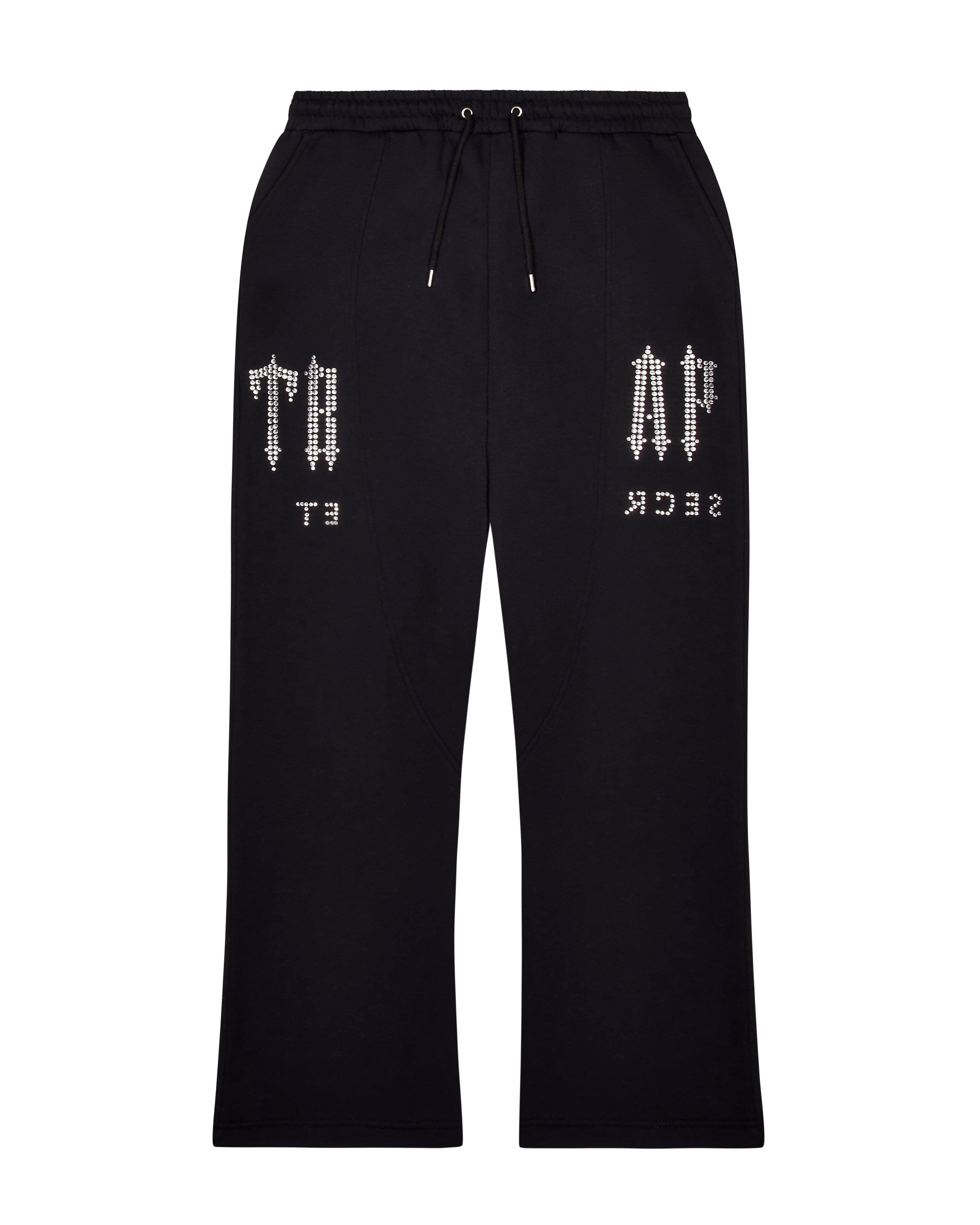 Deconstructed Decoded Diamante Tracksuit - Black