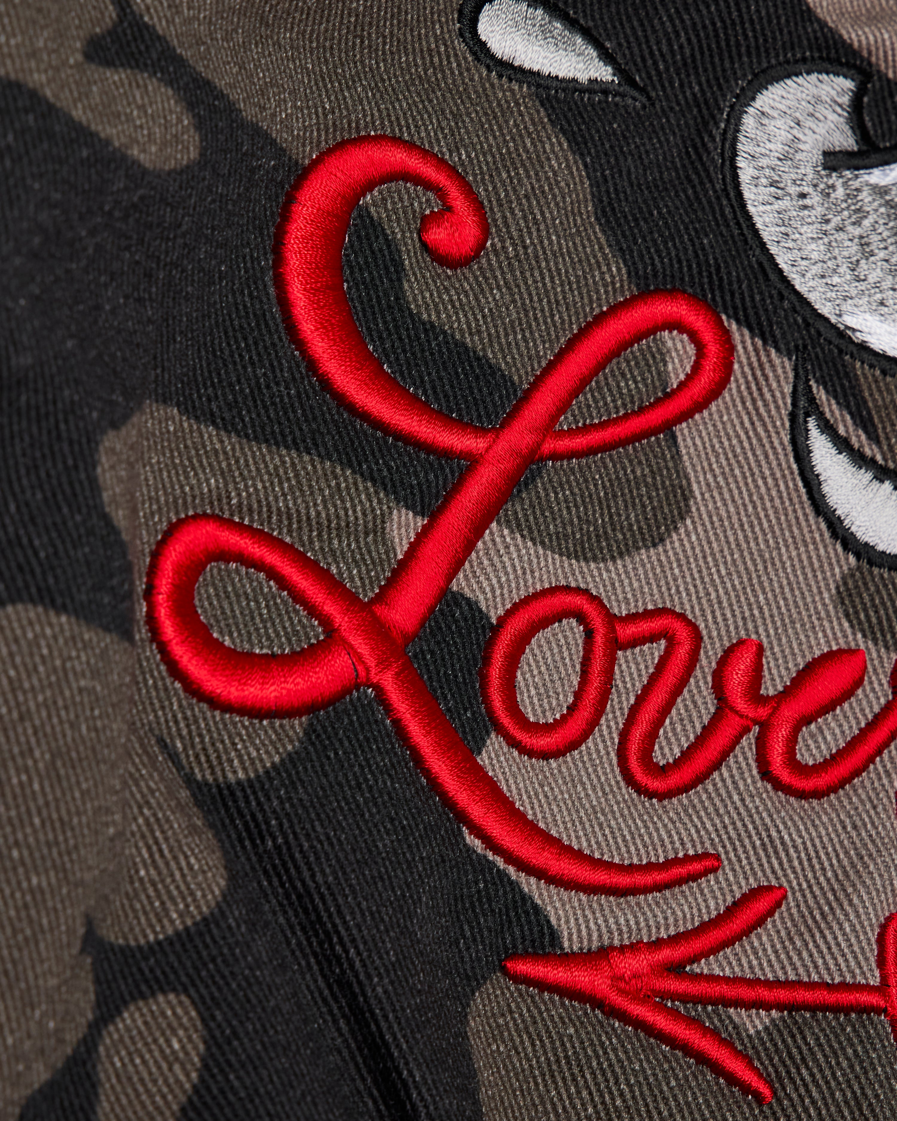 Trapstar x Ed Hardy Lover Boy MA Jacket - Black