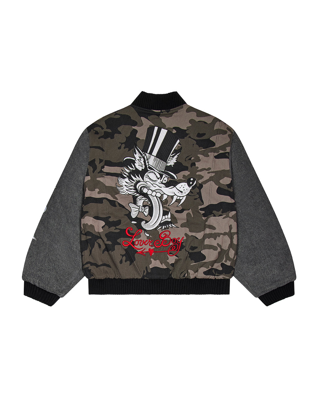Trapstar x Ed Hardy Lover Boy MA Jacket - Black