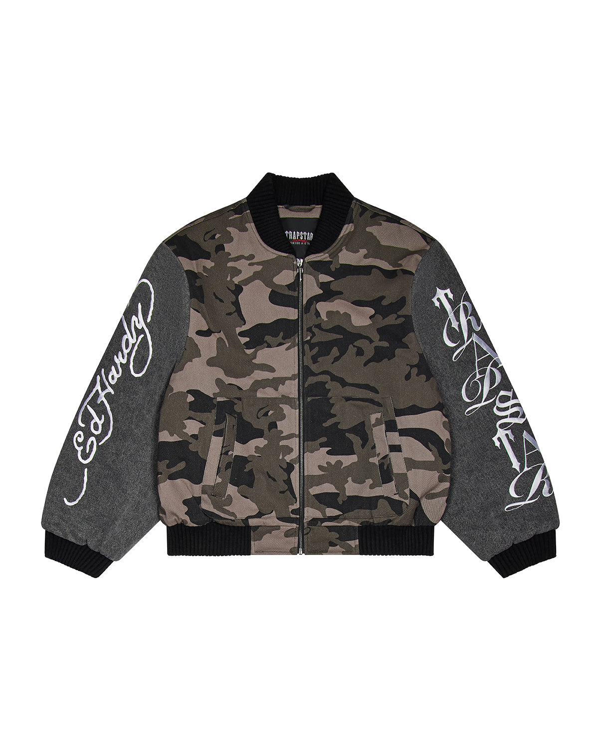 Trapstar x Ed Hardy Lover Boy MA Jacket - Black