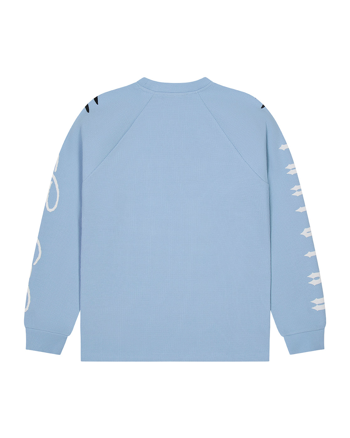 Trapstar x Ed Hardy Waffle LS Top - Light Blue