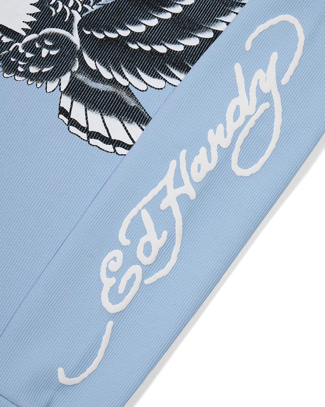 Trapstar x Ed Hardy Waffle LS Top - Light Blue
