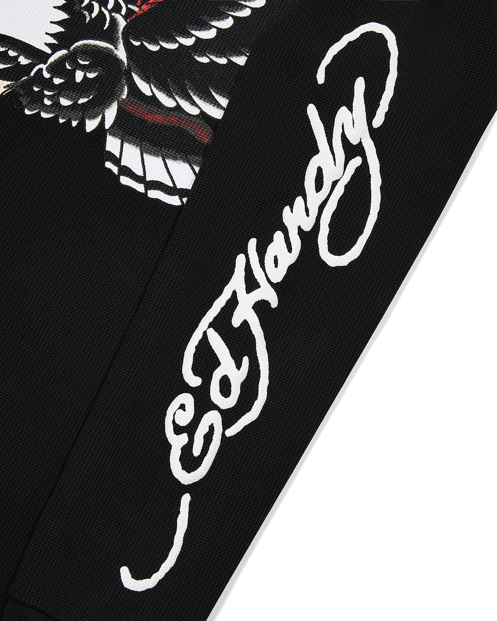 Trapstar x Ed Hardy Waffle LS Top - Black