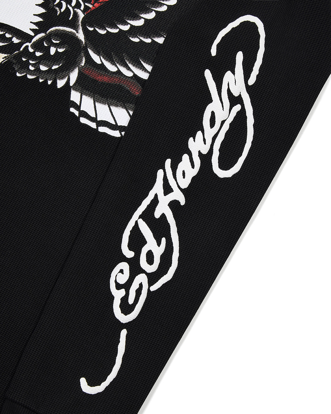 Trapstar x Ed Hardy Waffle LS Top - Black