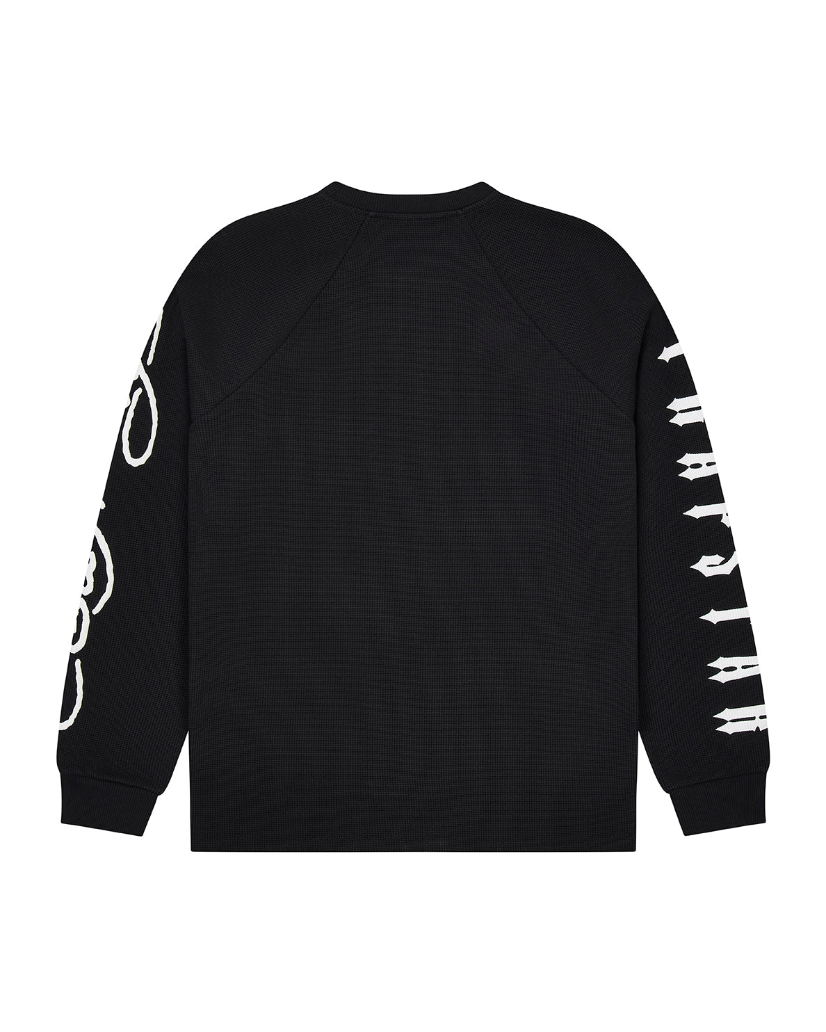 Trapstar x Ed Hardy Waffle LS Top - Black