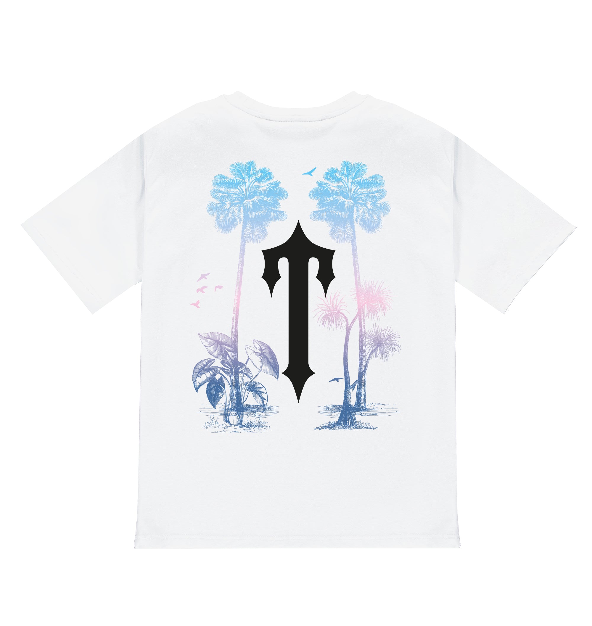 Trapstar Paradise It's A Secret Tee - White