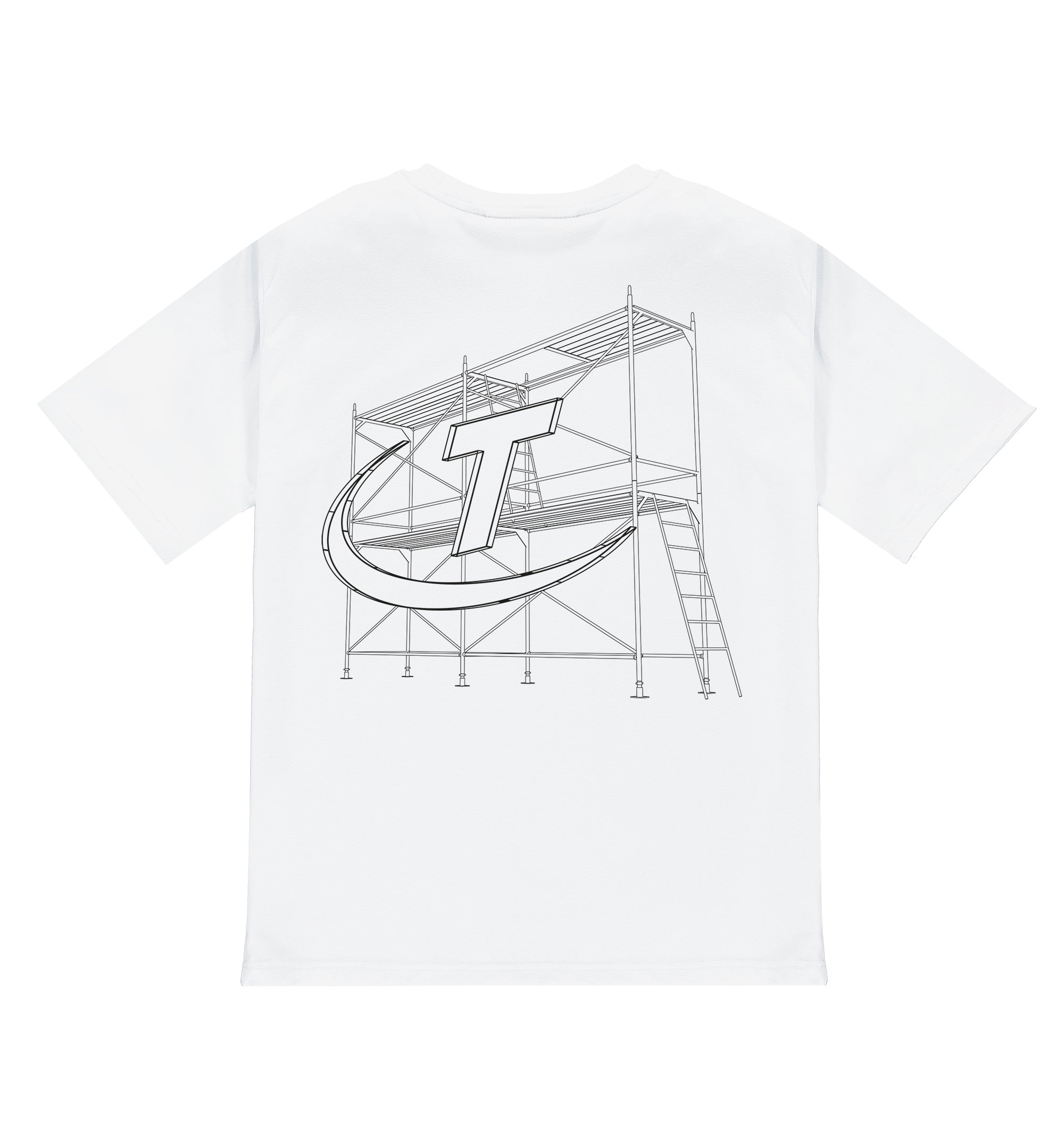 Trapstar Hyperdrive DIY Tee - White