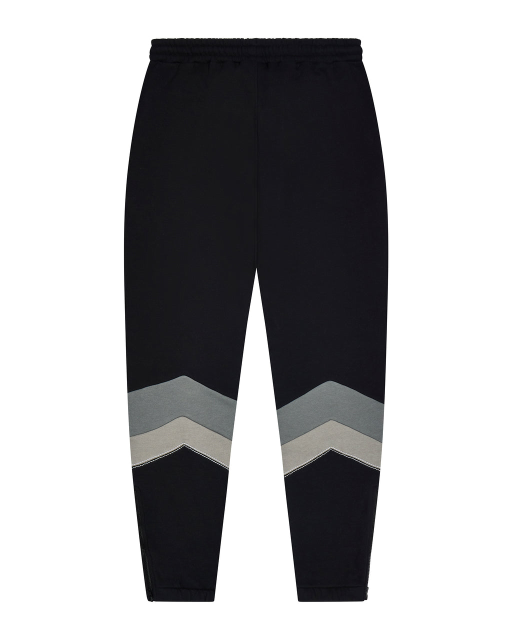 V Stripe Tracksuit - Black