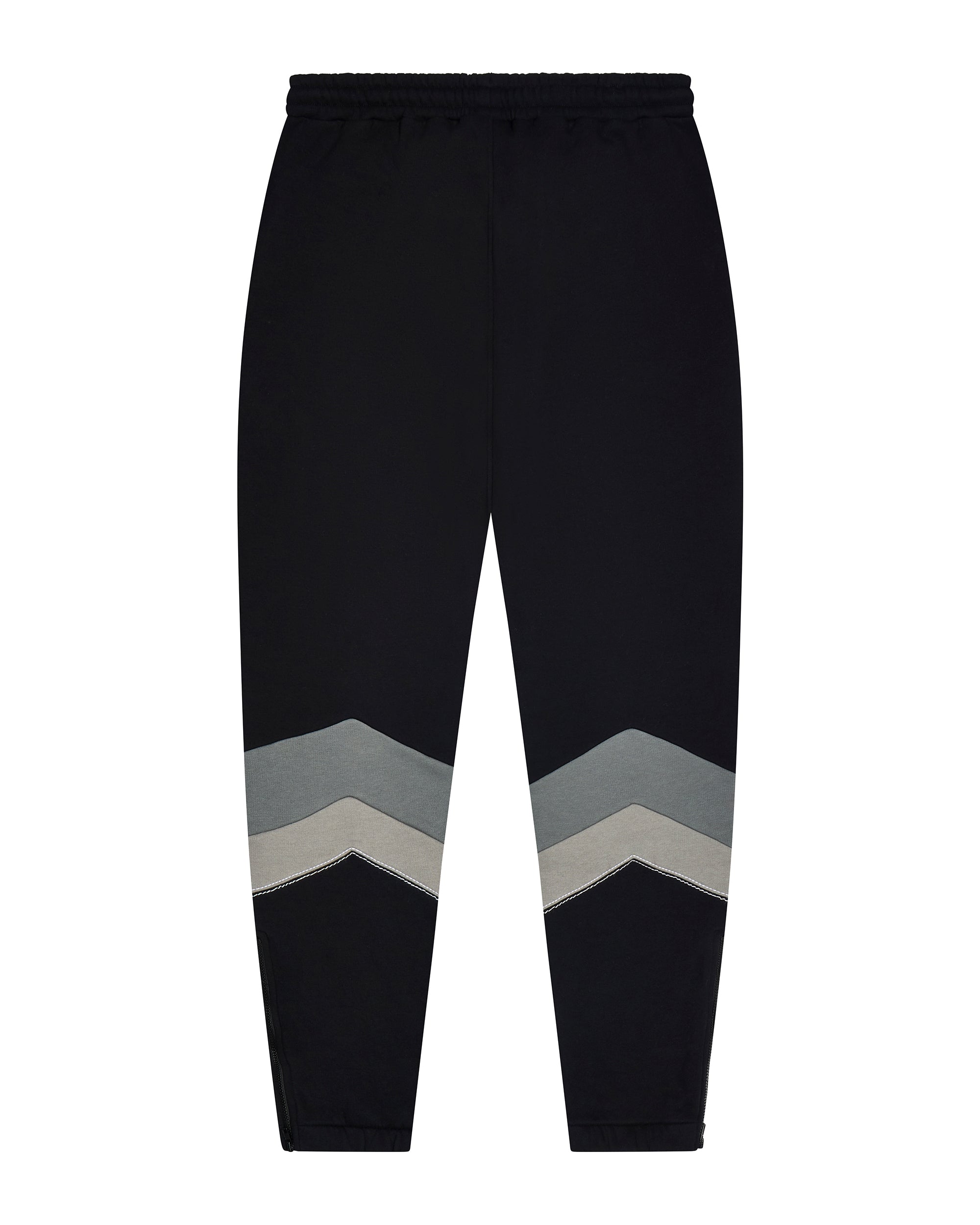 V Stripe Tracksuit - Black