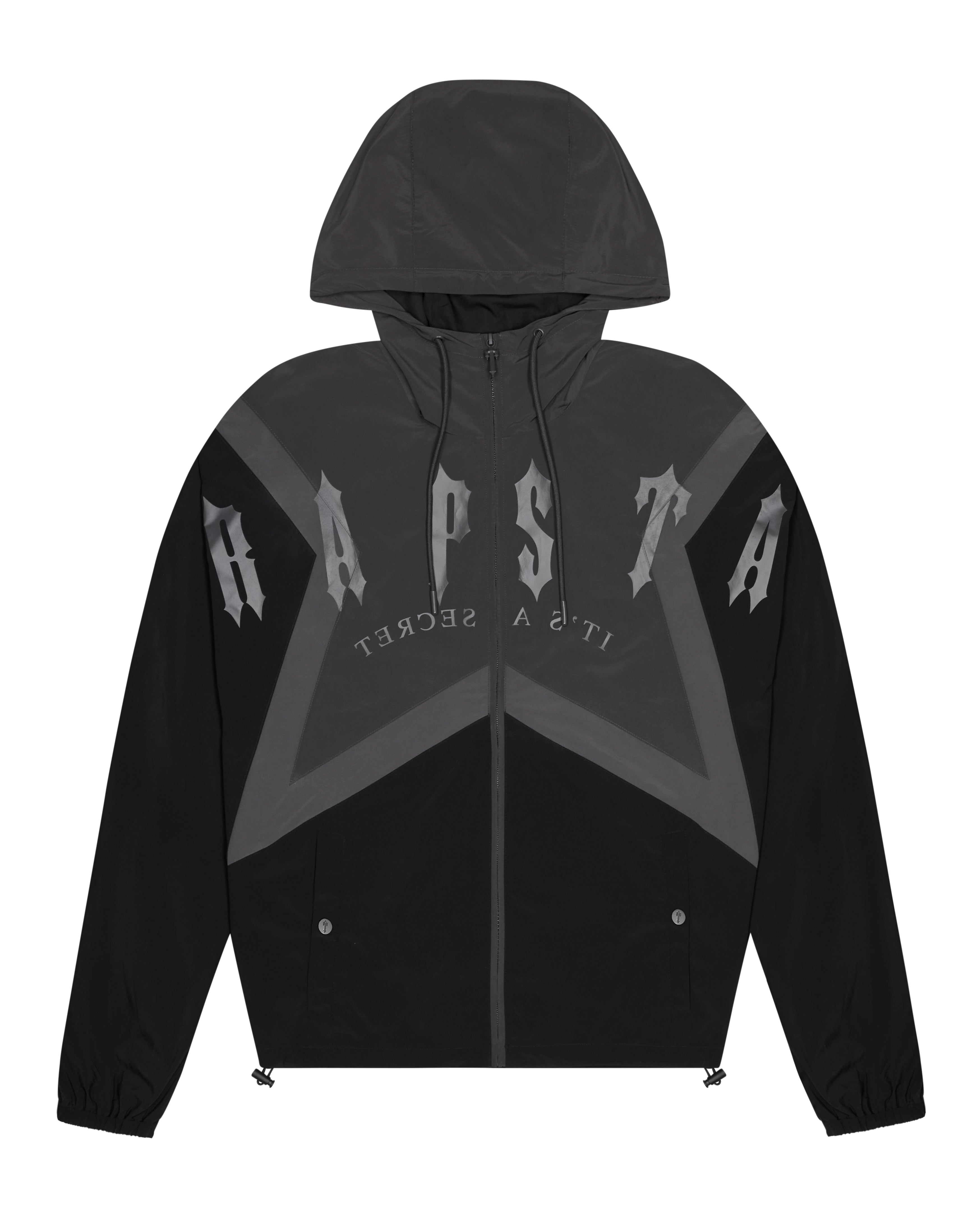 Trapstar Men's Hyperdrive Shell Tracksuit - Black – Trapstar