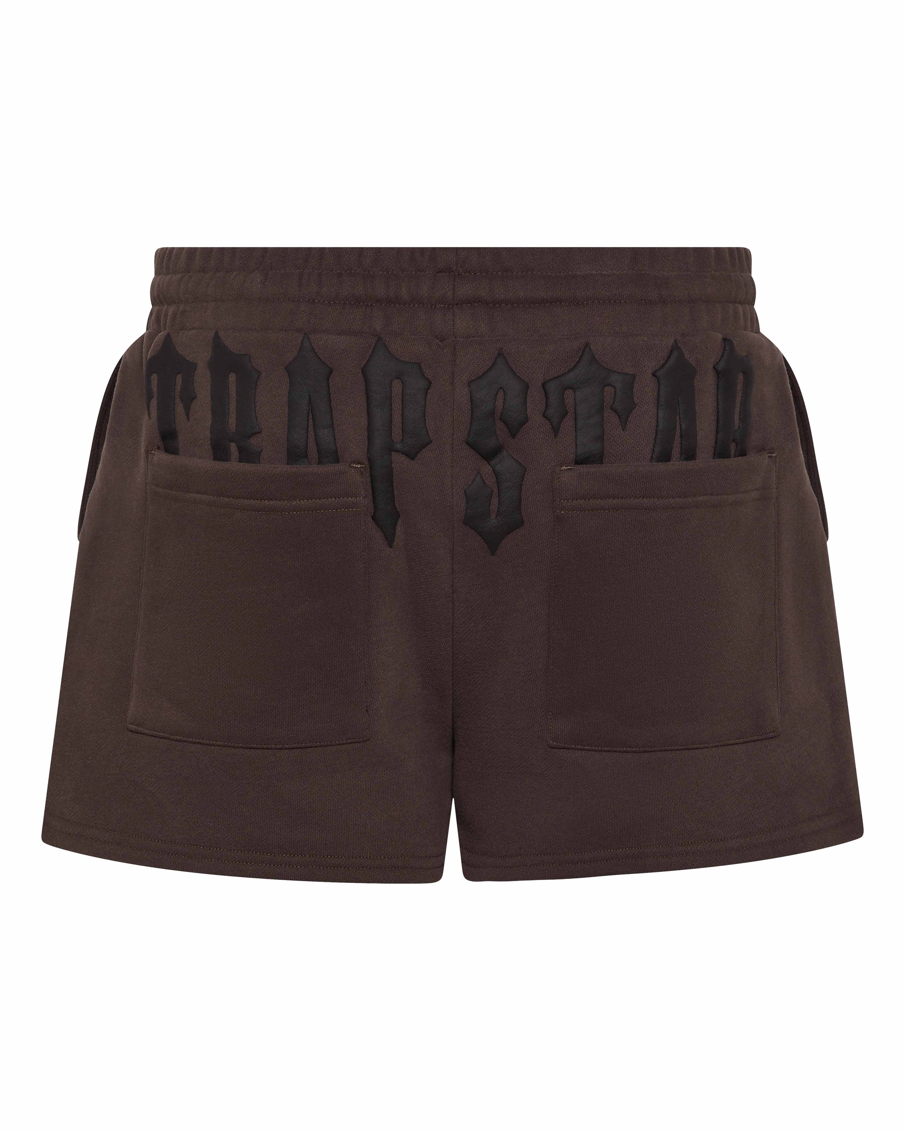 Women's Irongate Silicon Badge Shorts - Brown