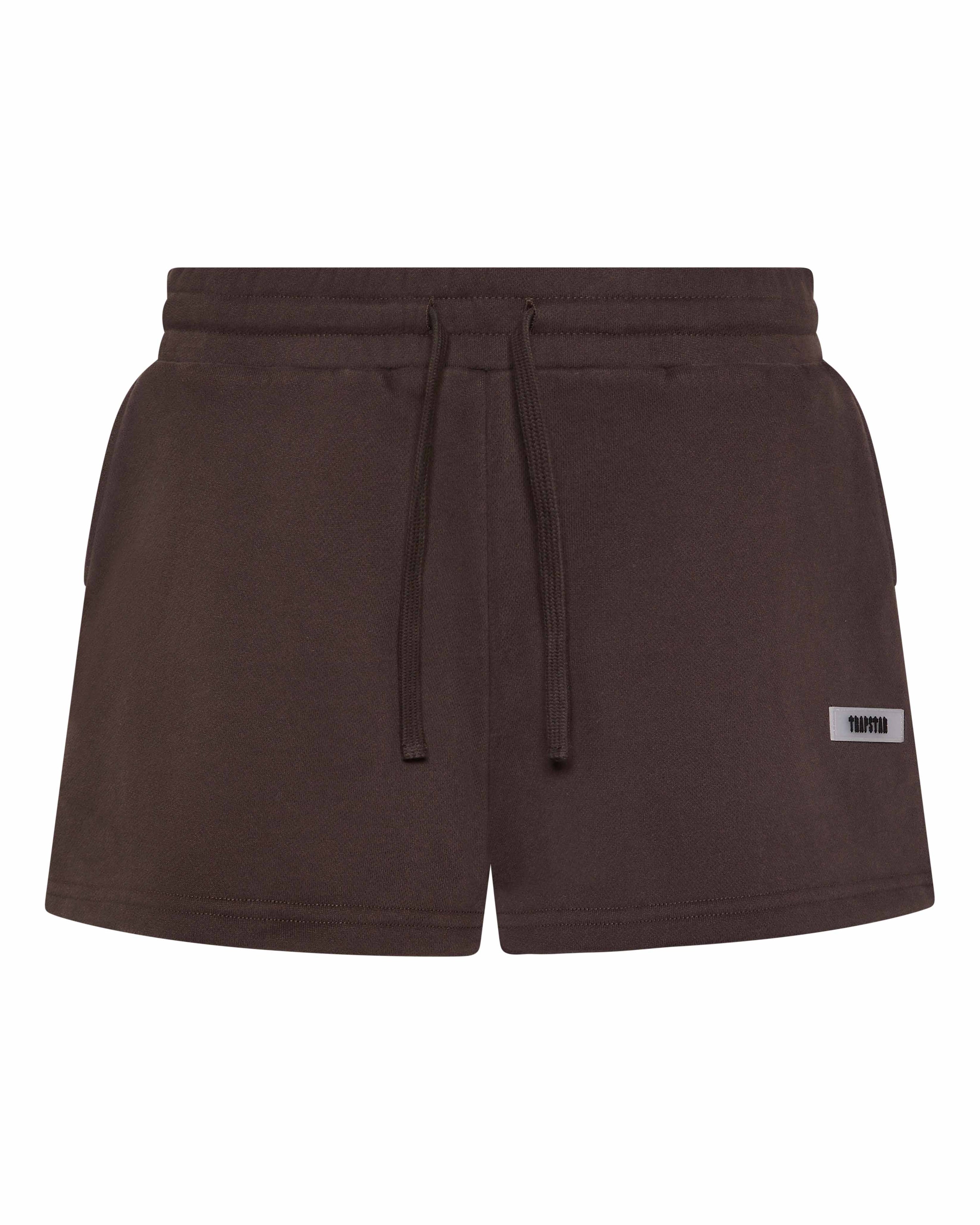 Women's Irongate Silicon Badge Shorts - Brown