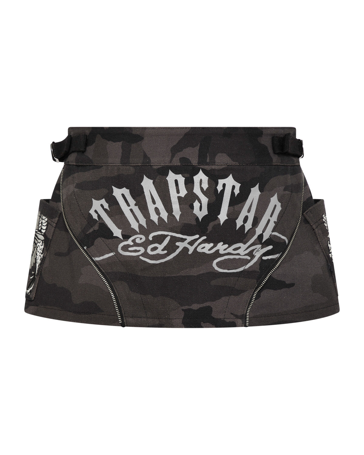 Trapstar x Ed Hardy Skirt - Black Camo