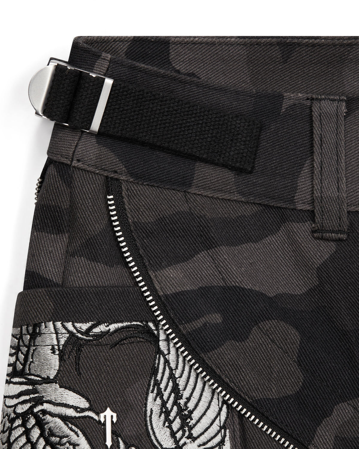 Trapstar x Ed Hardy Skirt - Black Camo