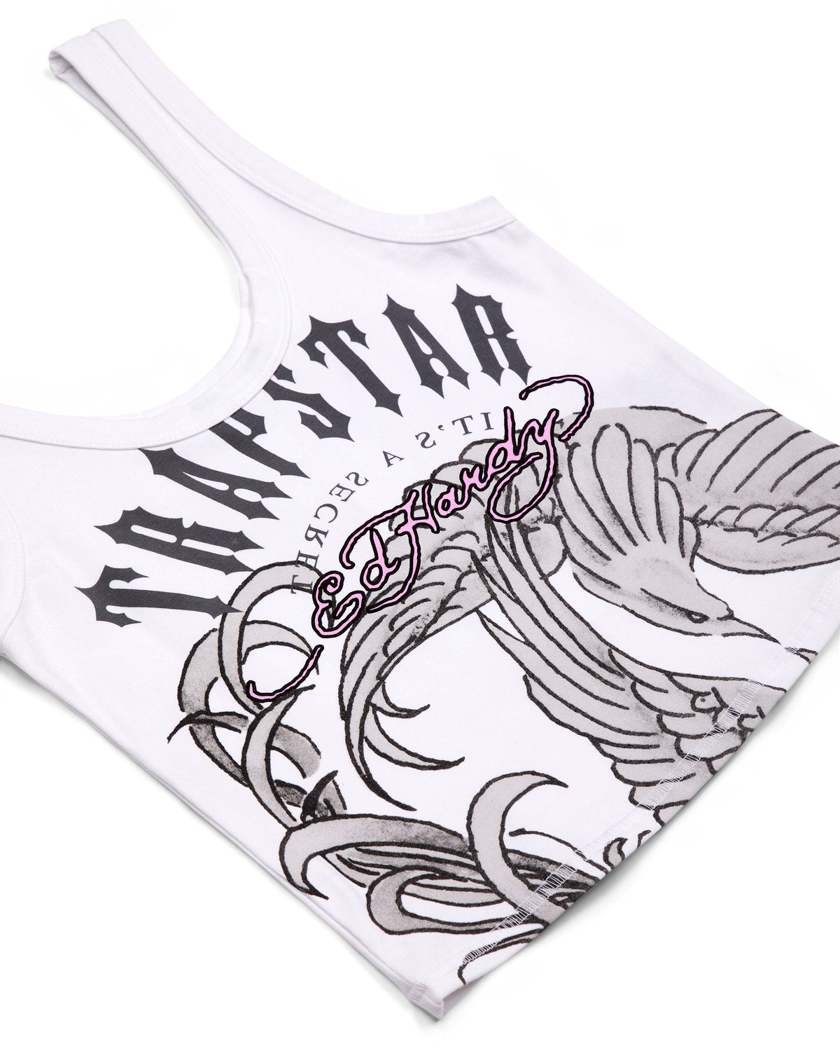 PRE-ORDER Trapstar x Ed Hardy Women's Vest - White