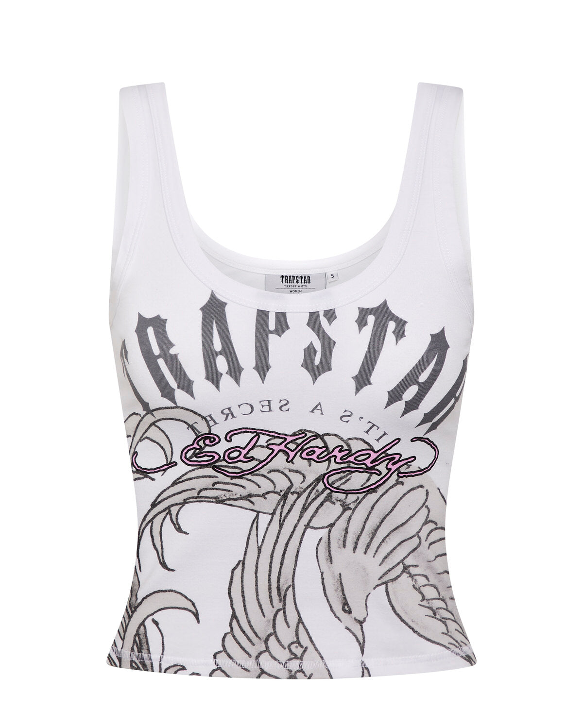 Trapstar x Ed Hardy Women's Vest - White