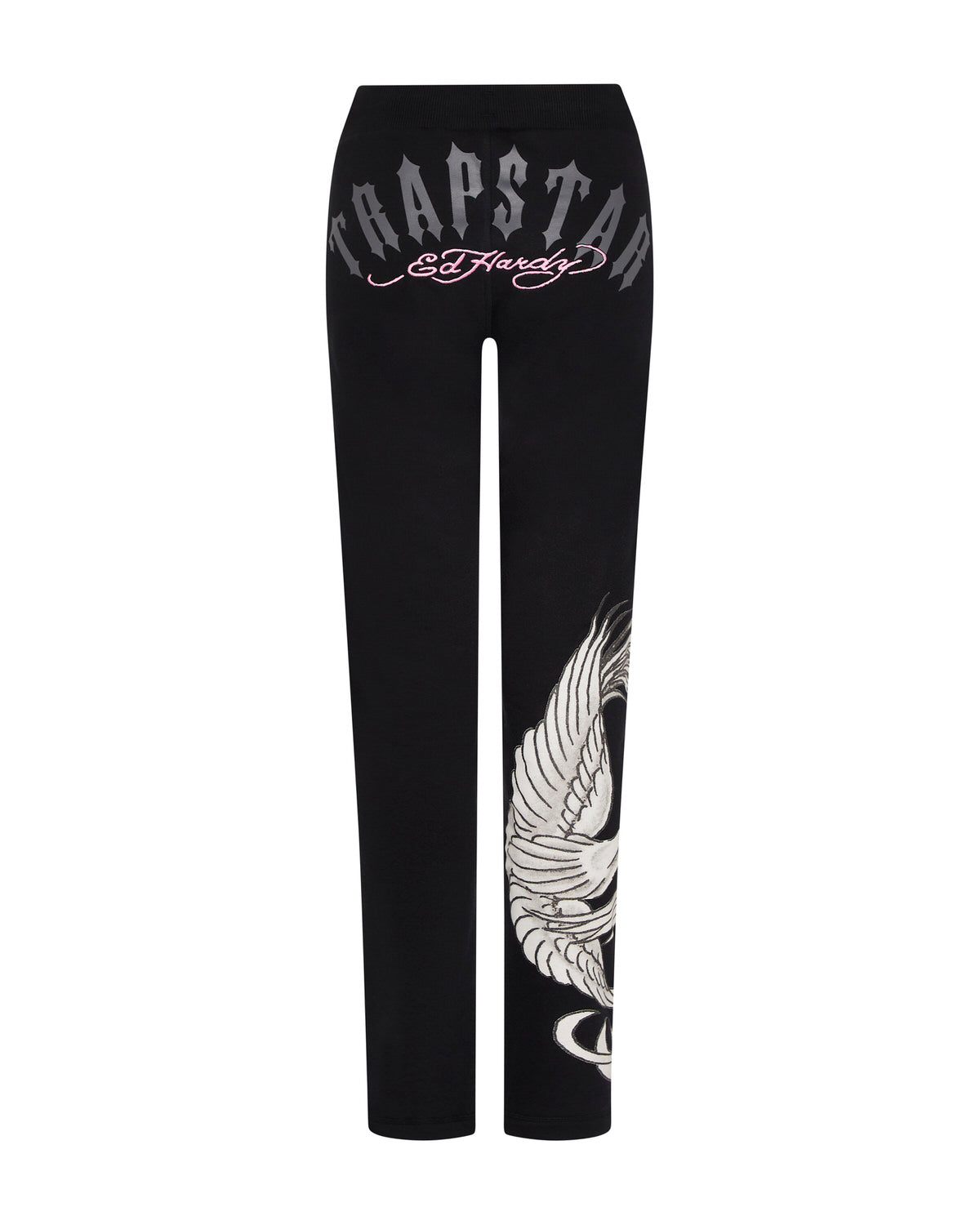 Trapstar x Ed Hardy Women's Jogger - Black/Pink