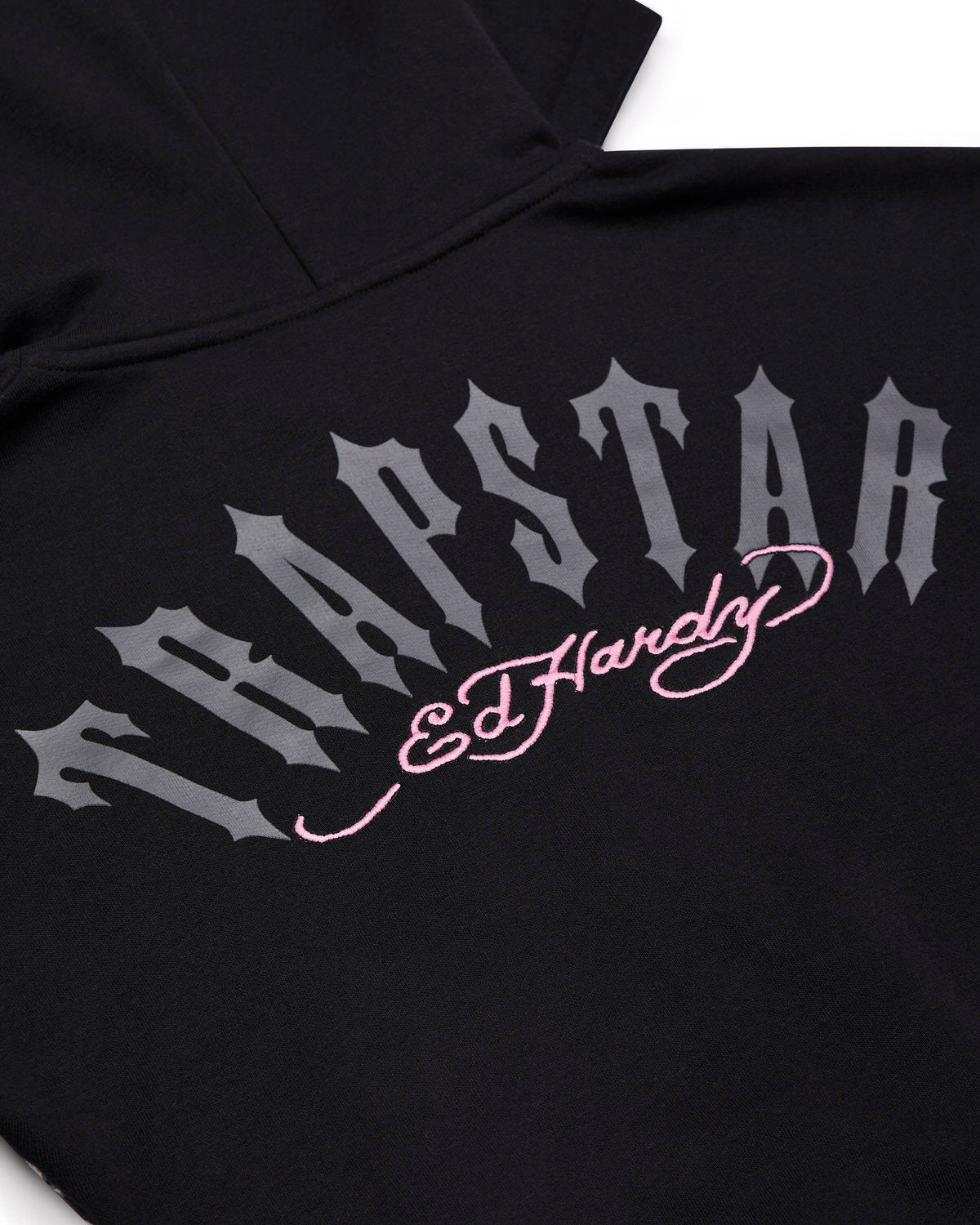 PRE-ORDER Trapstar x Ed Hardy Women's Hoodie - Black/Pink