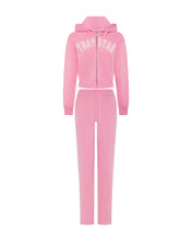 Load image into Gallery viewer, Women&#39;s Irongate Chenille Zip Through Track Top - Pink