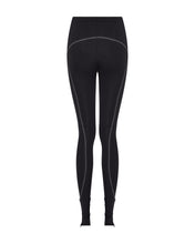 Load image into Gallery viewer, Women’s TS Star Zip Leggings - Black/White