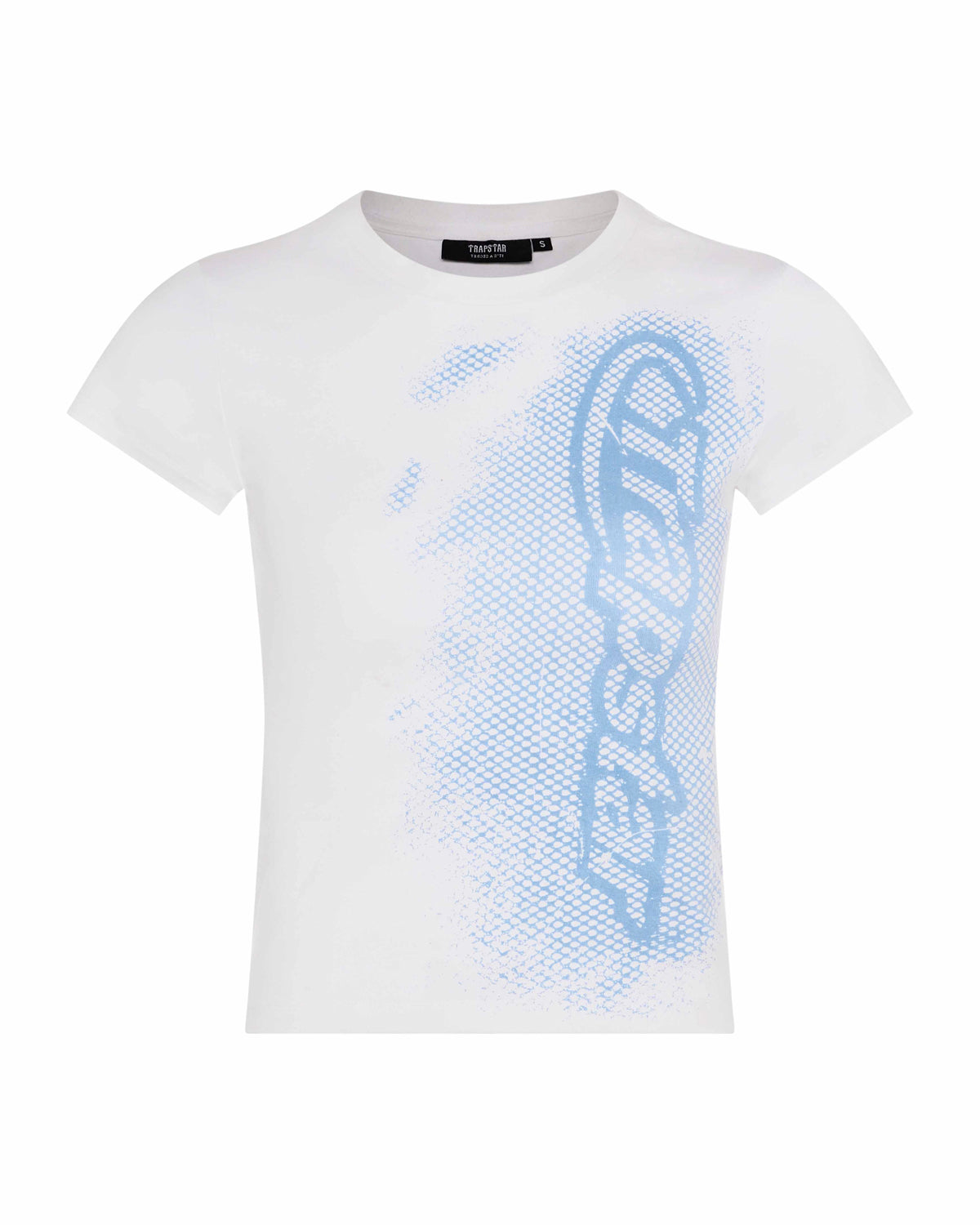 Women's Hyperdrive Baby Tee - White/Blue