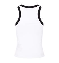 Load image into Gallery viewer, Women&#39;s Trapstar Racer Vest - White/Black