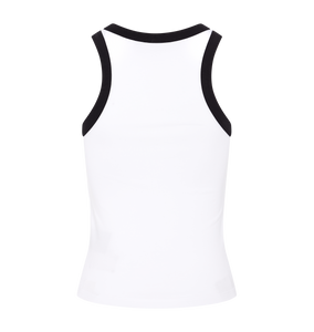 Women's Trapstar Racer Vest - White/Black