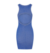 Load image into Gallery viewer, Women&#39;s Two Tone Hyperdrive Dress - Blue
