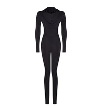Load image into Gallery viewer, Women’s TS Star Bodysuit - Black/White