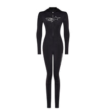 Load image into Gallery viewer, Women’s TS Star Bodysuit - Black/White