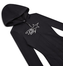 Load image into Gallery viewer, Women’s TS Star Bodysuit - Black/White