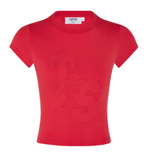 Load image into Gallery viewer, Women’s TS-Star T Shirt - Red