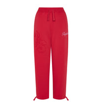 Load image into Gallery viewer, Women’s TS-Star Drawcord Hem Joggers - Red