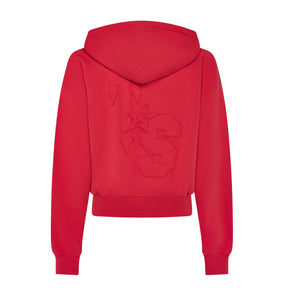 Women’s TS-Star Zip Up Track Top - Red