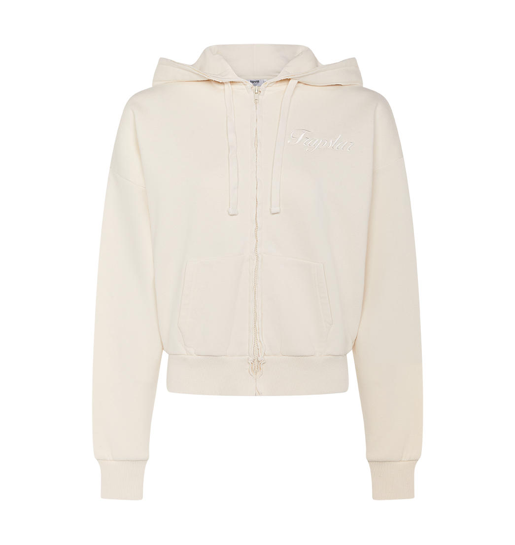 Women’s TS-Star Zip Up Track Top - Off White