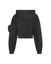 Load image into Gallery viewer, Women&#39;s Construct Batwing Hoodie - Black