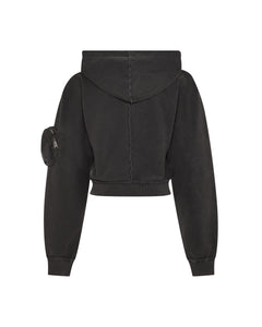 Women's Construct Batwing Hoodie - Black