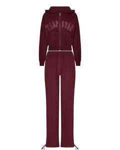 Women’s Mesh Irongate Arch Joggers - Burgundy
