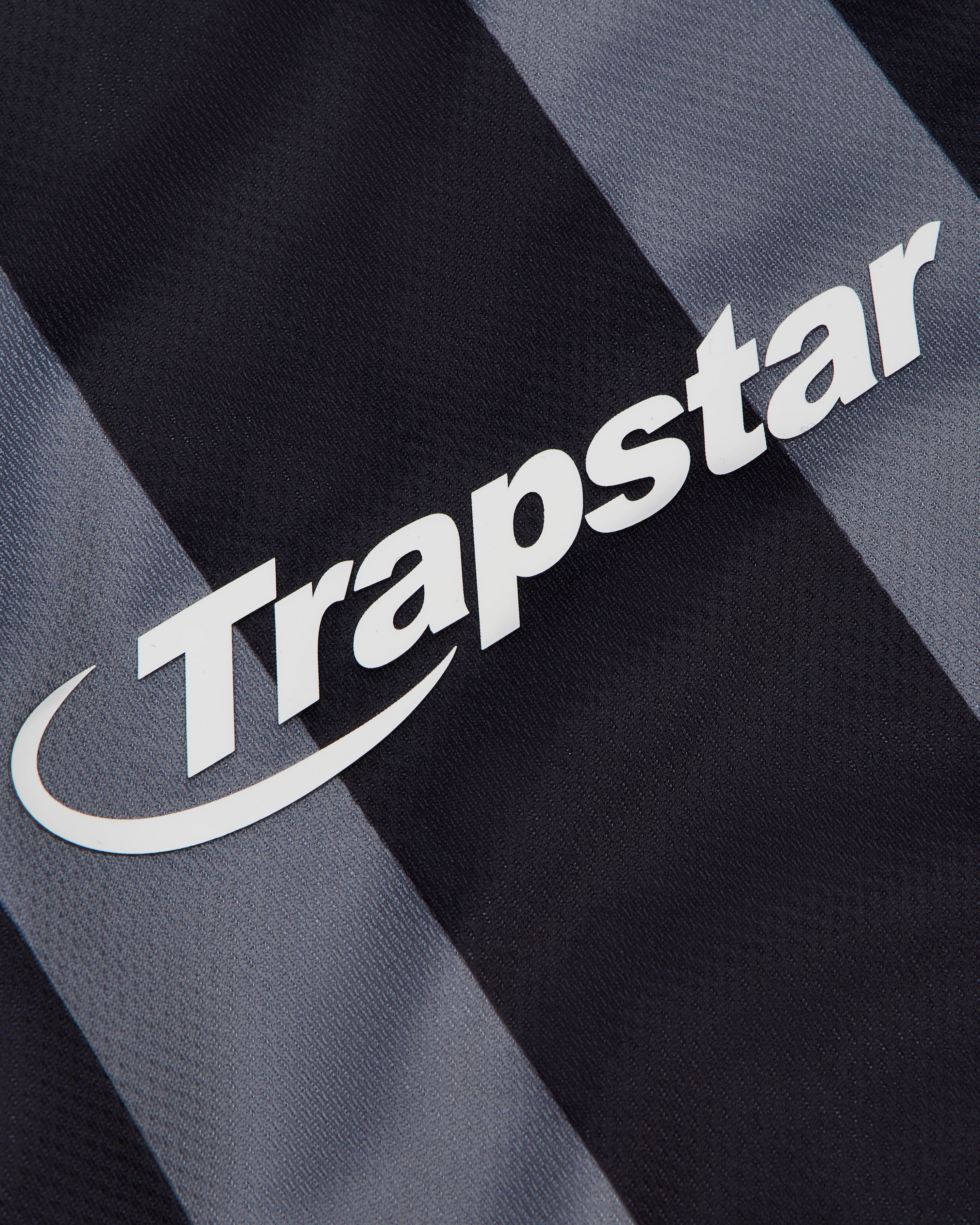 Hyperdrive Striped Football Jersey - Black