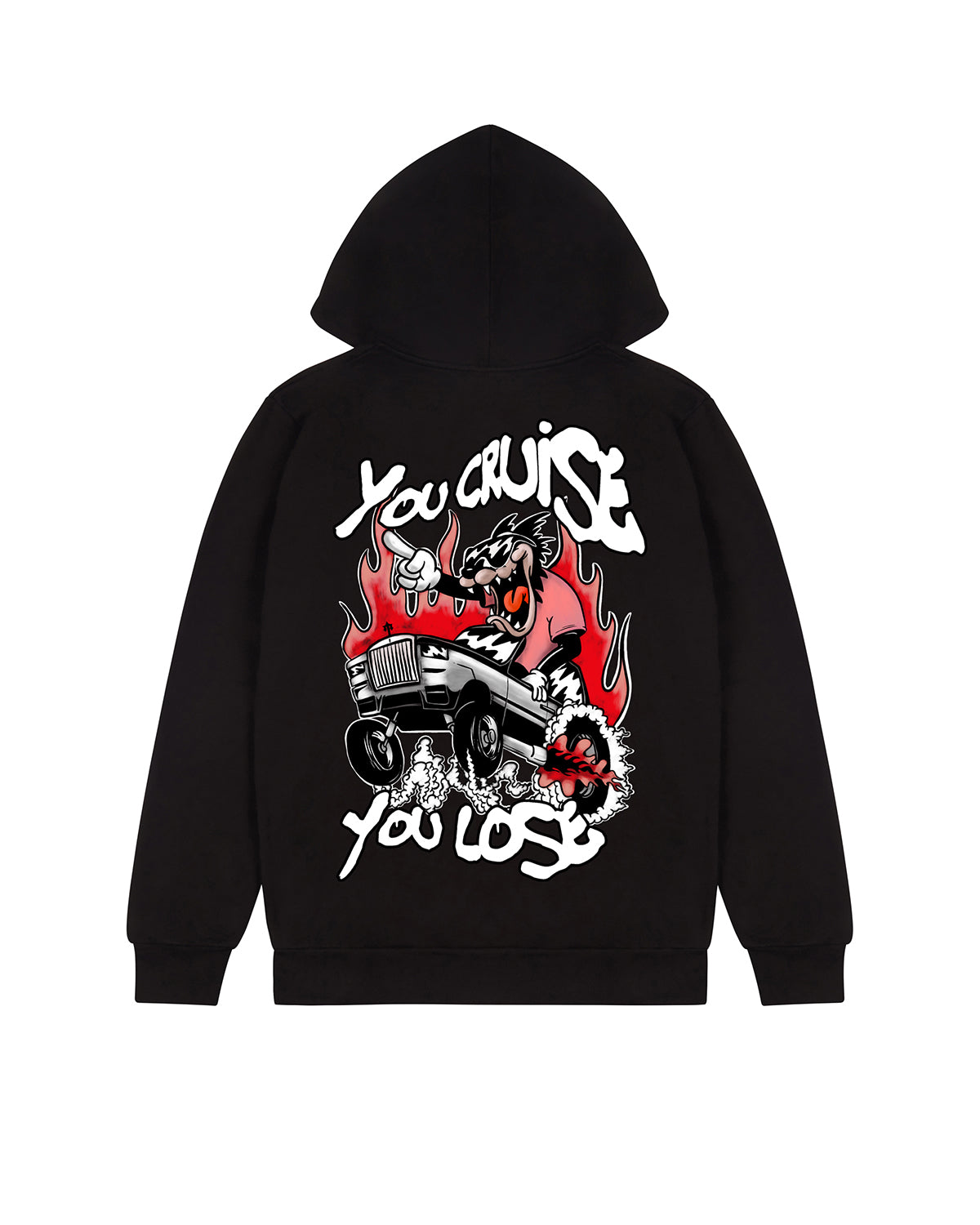 You Cruise You Lose 2.0 Hoodie - Black