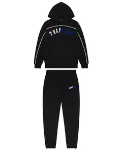 Irongate Chenille Arch Hooded Tracksuit - Black Ice
