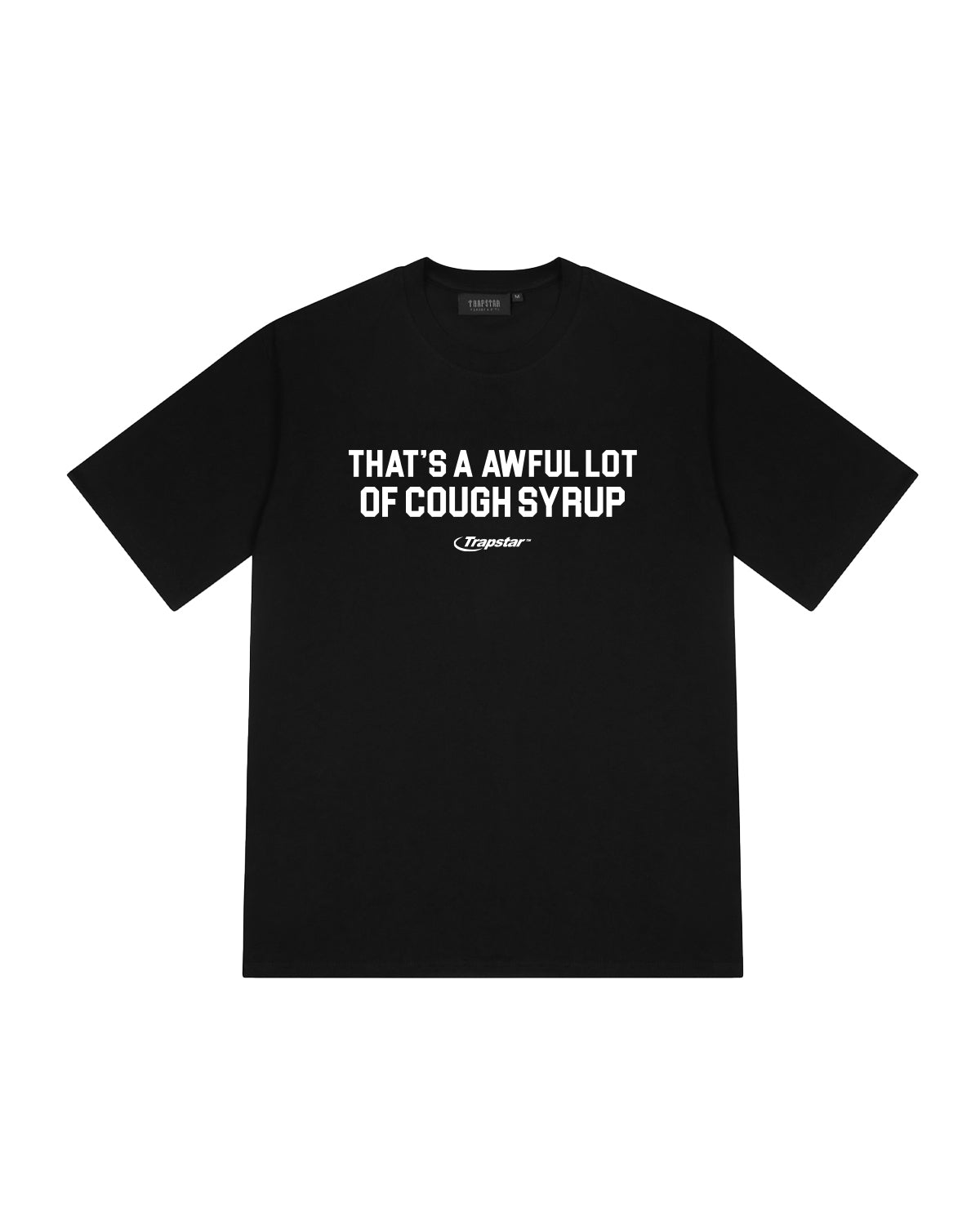 Trapstar x Cough Syrup Print T-Shirt - Black