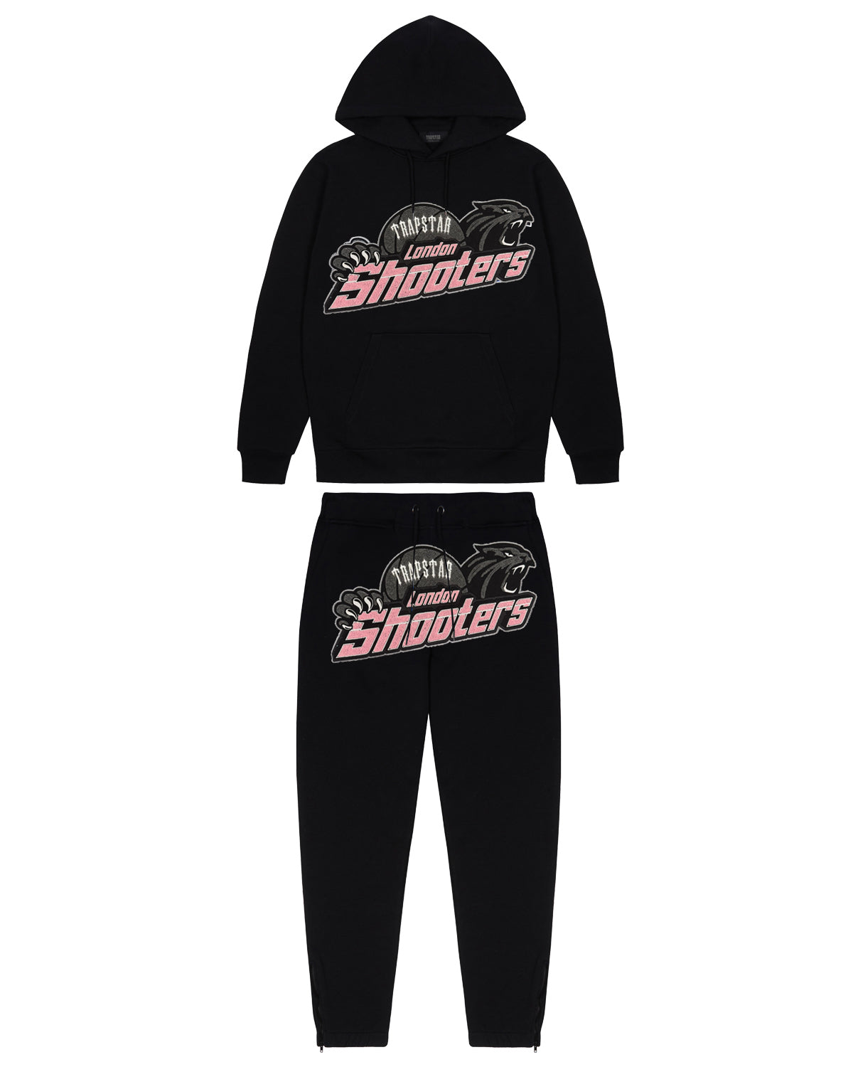 PRE ORDER Shooters Tracksuit - Black/Pink