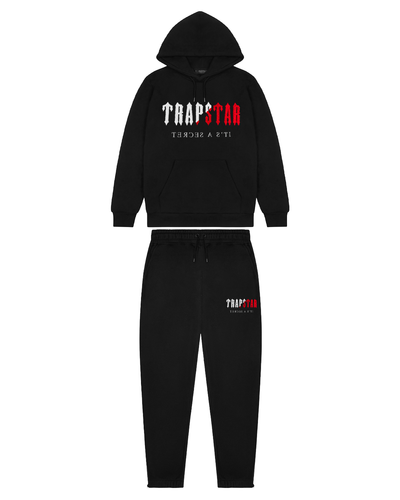 Decoded Chenille Hooded Tracksuit - Infrared Edition