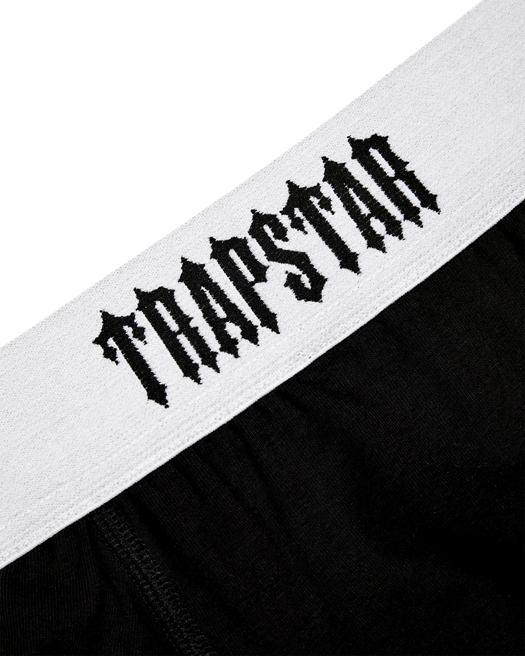 Trapstar 3 Pack Boxer Short - Black with White Waistband