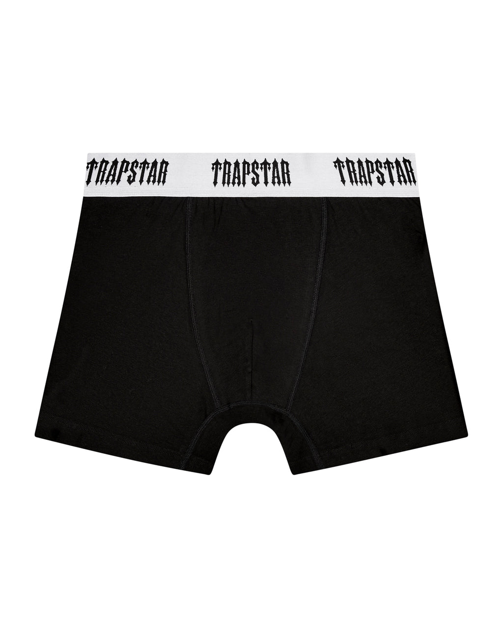 Trapstar 3 Pack Boxer Short - Black with White Waistband