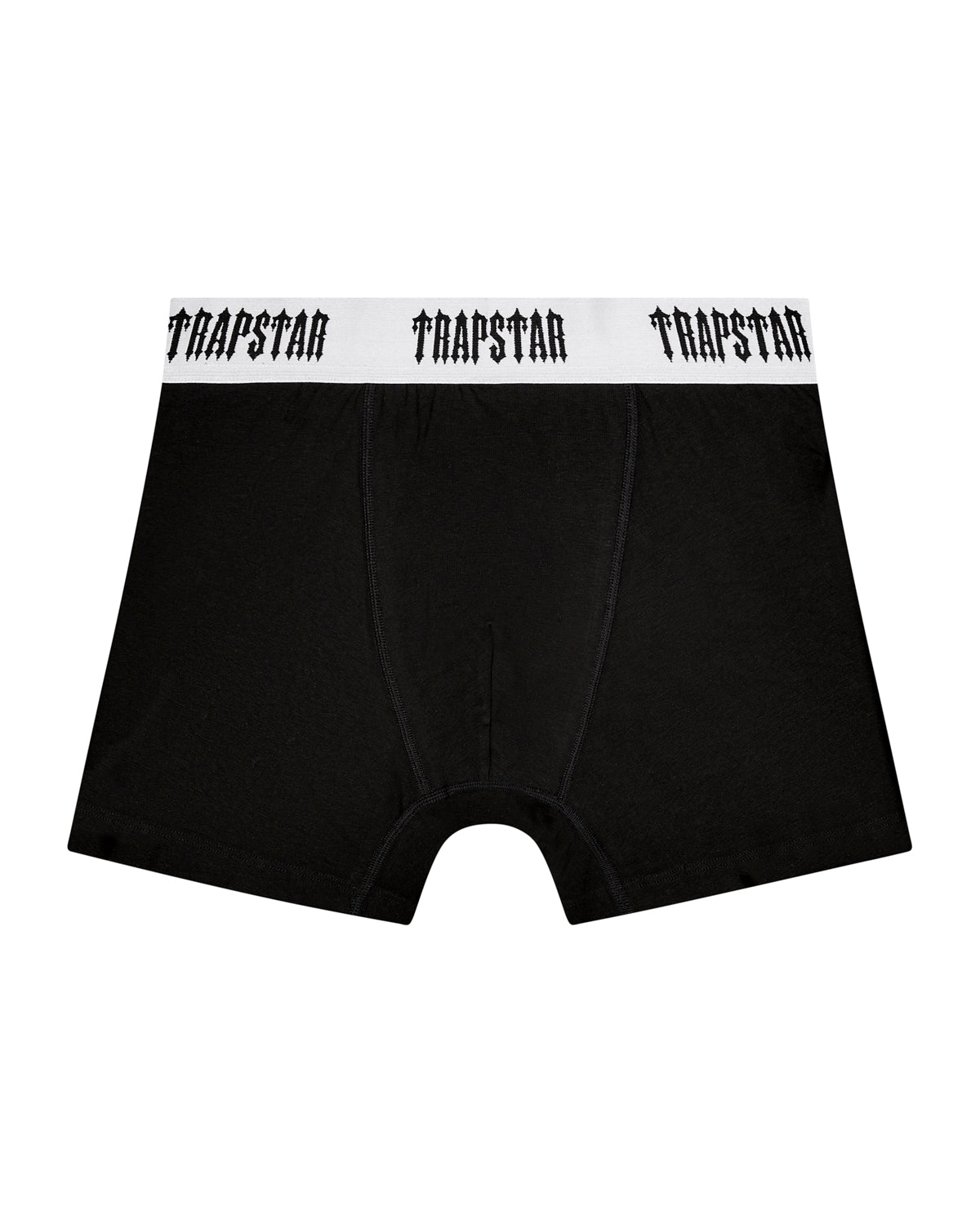 Trapstar 3 Pack Boxer Short - Black with White Waistband