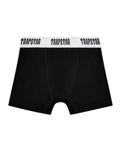 3 Pack Boxer Short - Black with White Waistband